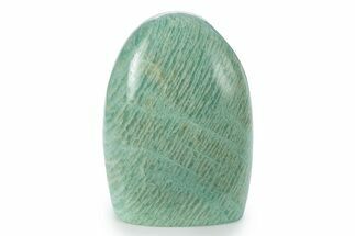 Free-Standing Chatoyant Polished Amazonite - Madagascar #336625