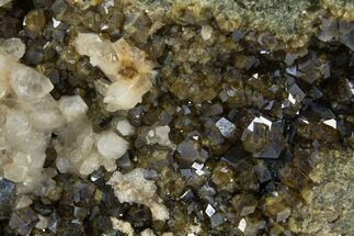 Iridescent, Rainbow Andradite Garnets - Norway #342368