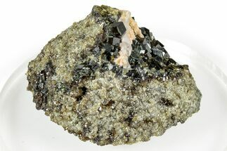 Lustrous Rainbow Andradite Garnets - Norway #342333