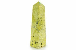 Polished Green Lizardite Tower #343101