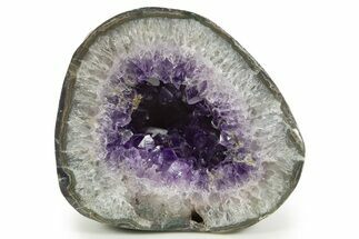 Sparkly Deep-Purple Amethyst Geode - Uruguay #342720