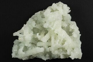 Sparkly Prehnite Pseudomorph After Laumontite - India #343207