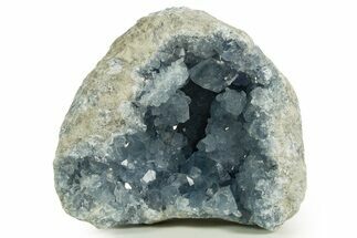 Sparkly, SKy-Blue Celestine (Celestite) Geode - Madagascar #344659