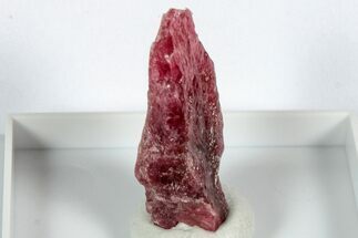 Striking Cherry-Red Rhodonite Specimen - Brazil #344960