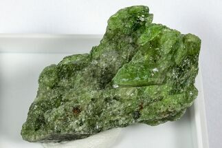 Lustrous Green Chrome Diopside - Minas Gerais, Brazil #344983