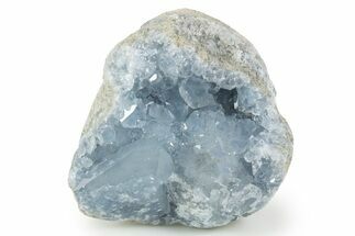 Sparkling Celestine (Celestite) Geode - Madagascar #344756