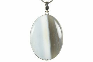Owyhee Blue Opal Pendant (Necklace) - Sterling Silver #345225