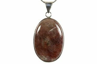 Hematoid Quartz Pendant (Necklace) #345329