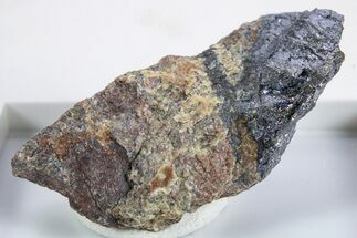 Metallic Stromeyerite on Matrix - Czech Republic #345855