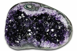 Sparkly Deep-Purple Amethyst Geode - Uruguay #345965
