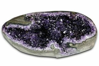 Sparkly Deep-Purple Amethyst Geode - Uruguay #345968