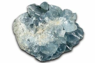 Sparkling Celestine (Celestite) Crystal Cluster - Madagascar #344784