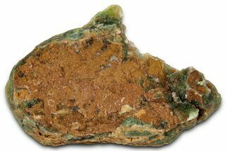 Sparkling Chrome Chalcedony Specimen - Chromite Mine, Turkey #336691