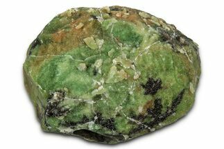 Sparkling Chrome Chalcedony Specimen - Chromite Mine, Turkey #336710