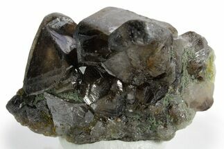 Gemmy Cassiterite Crystal Cluster - China #347365