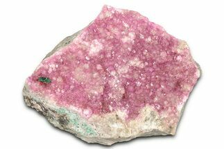 Sparkling Cobaltoan Dolomite Crystals w/ Malachite - DR Congo #347414