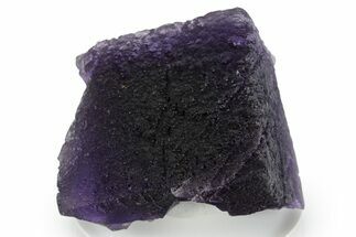 Dark Purple Fluorite Crystal - Cave-in-Rock, Illinois #347819