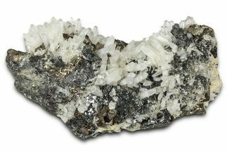 Gleaming Pyrite Crystals with Sphalerite and Quartz - Peru #347630