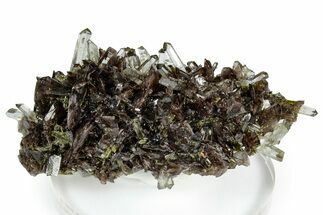 Sharp Axinite Crystal Cluster - Peru #347932