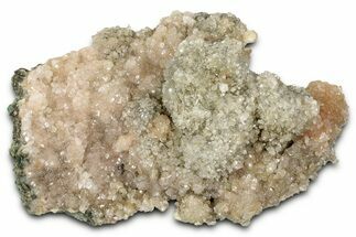 Stilbite Crystals and Micro Apophyllite on Heulandite - India #348320