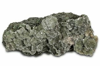 Sparkling Heulandite Crystal Cluster - India #348326