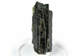Lustrous Black-Green Aegirine Crystal - Malawi #348743