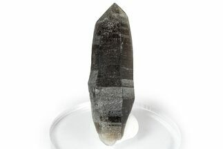 Dark Black Smoky Quartz Crystal - Malawi #348759