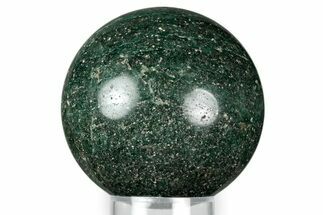 Polished Fuchsite Sphere - Madagascar #349694
