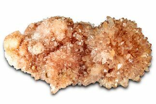 Sparkling Orange Creedite Crystal Cluster - Durango, Mexico #348150