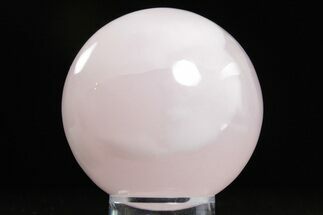 Polished Pink Manganoan (Mangano) Calcite Sphere - Fluorescent! #350162