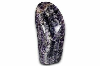 Tall, Free-Standing Polished Chevron Amethyst - Madagascar #350249