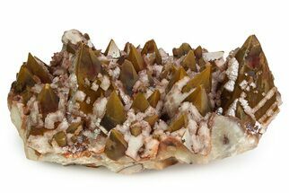 Captivating Multi-Generation Calcite Crystal Cluster - China #350778