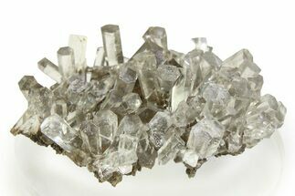 Glassy Hexagonal Calcite Crystal Cluster - China #351357