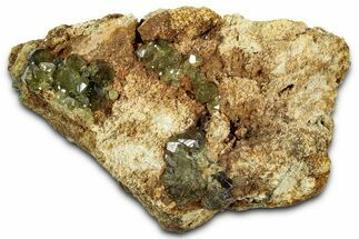 Gemmy Green Demantoid Garnet Cluster - Madagascar #352028
