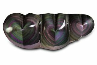 Polished Rainbow Obsidian - Mexico #352056