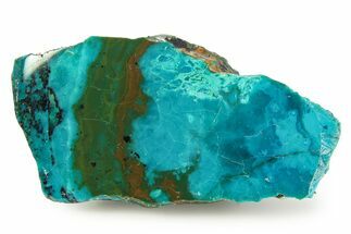Polished Atacama Blue Opal (Chrysocolla & Opal) - Chile #352134