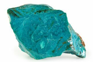 Polished Atacama Blue Opal (Chrysocolla & Opal) - Chile #352141