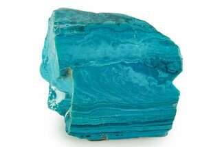 Polished Atacama Blue Opal (Chrysocolla & Opal) - Chile #352158