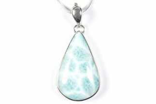 Stunning Larimar Pendant (Necklace) - Sterling Silver #352171