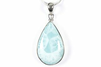 Stunning Larimar Pendant (Necklace) - Sterling Silver #352180