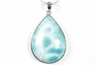 Stunning Larimar Pendant (Necklace) - Sterling Silver #352188