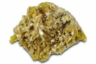 Gemmy Clinozoisite Crystals With Barite - Peru #352218