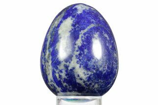 Polished Lapis Lazuli Egg - Pakistan #352499