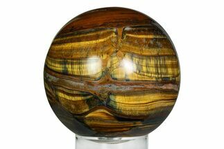 Polished Tiger's Eye Sphere - Huge Sphere #352442
