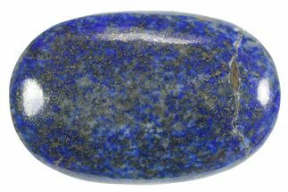 Polished Lapis Lazuli Palm Stone - Pakistan #352524