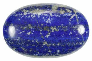 Polished Lapis Lazuli Palm Stone - Pakistan #352538