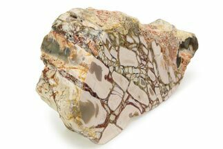 Free-Standing, Polished, Brecciated Pink Opal - Australia #353389