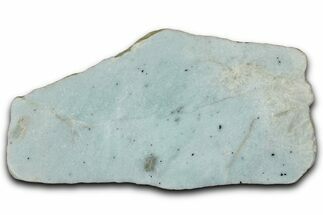 Polished Blue Cleavelandite Slab - Western Australia #353666