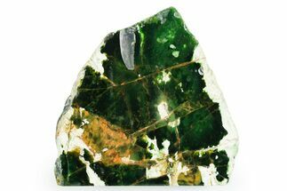 Free-Standing Chrome Chalcedony Section - Western Australia #353711