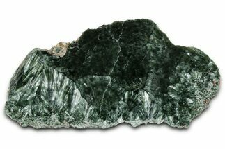 Polished Seraphinite Slab - Korshunovkiy Mine, Siberia #354261